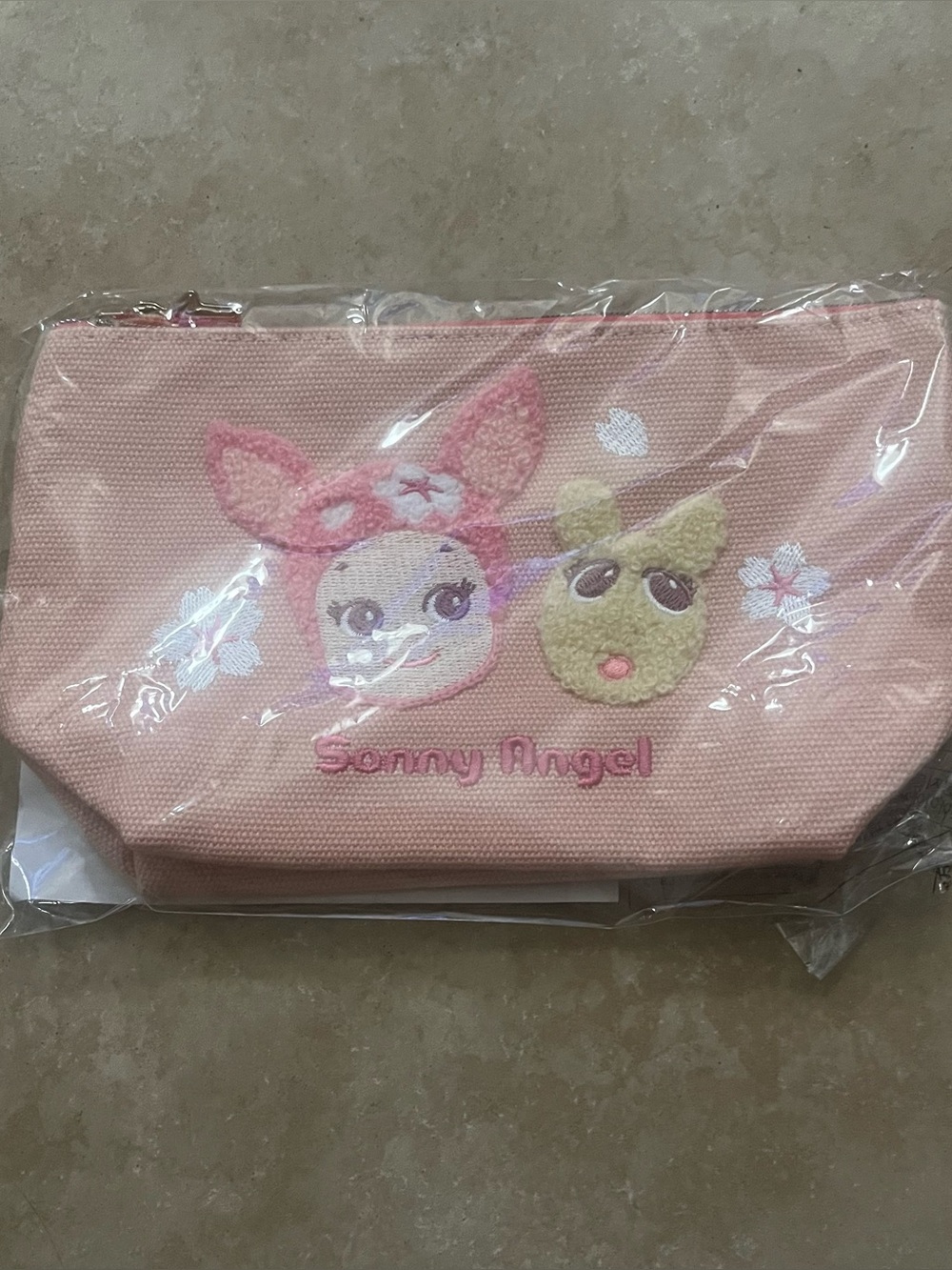 Sonny Angel Cherry Blossom Series Zipper Pouch